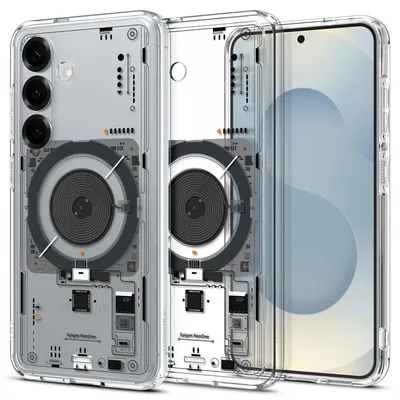 Obrázok produktu pre Spigen Ultra Hybrid Neo One (MagFit), Ochranný obal, Samsung, Galaxy S25, 15,5 cm (6.1"), Priehľadná