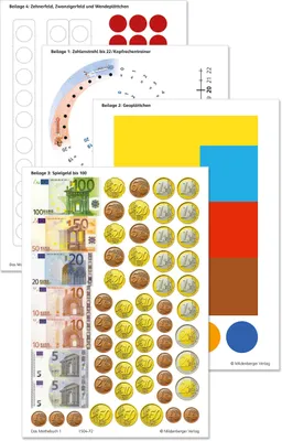 Produktbild von Mathebuch 1 Arbeitsbeilagen BY
