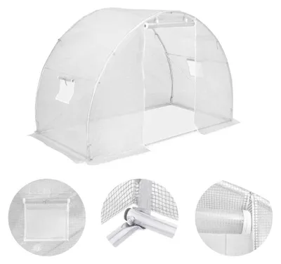 Produktbild von vidaXL Gewächshaus 4,5 m² 300x150x200 cm