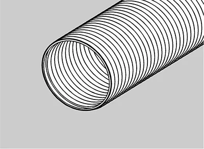 Produktbild von Naber A-PXO Alu-Flexschlauch rund, alu, Ø 102 mm - Lüftungstechnik