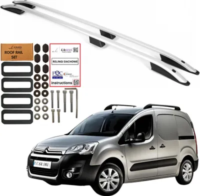 Immagine prodotto di Binari del tetto PEUGEOT PARTNER / CITROEN BERLINGO II 2 da 2007-2018 Durevole