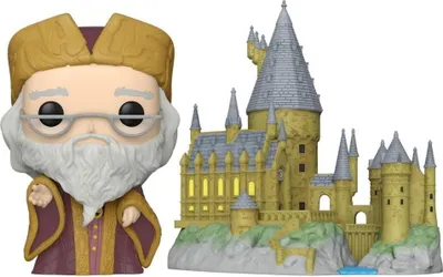 Zdjęcie produktu dla FUNKO POP! Town Albus Dumbledore with Hogwarts, Figurka kolekcjonerska, Film i Seriale