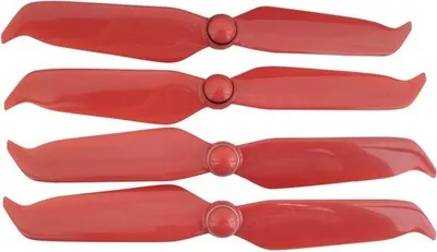 Zdjęcie produktu dla 4PCS 9455S śmigła DJI Phantom 4 Pro 2.0 / 4Pro / 4 Propeller redukcyjny hałasu drona Blade red _ 4PCS