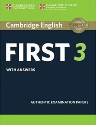 Immagine prodotto di Cambridge English First 3. Student's Book with answers