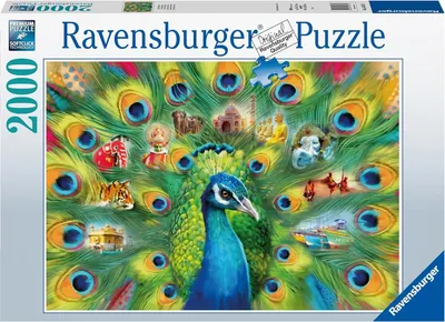 Produktbild von RAVENSBURGER Pfauenland Puzzle 2000 Teile