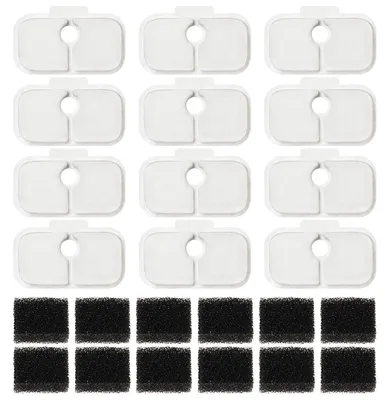 Image de 12 filtres pour fontaine à eau pour chats