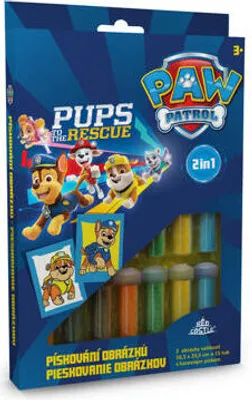Immagine prodotto di Castello di sabbia "Paw Patrol": set 2-in-1 con personaggi e scene di inseguimento