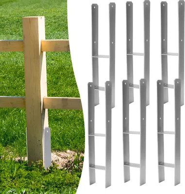 Obrázek produktu pro Kotva sloupku HPkotva sloupku Nástrčné pouzdro Podpěra sloupku H-Kotva 111MM 6x