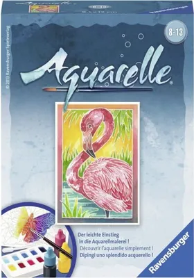 Produktbild von Ravensburger 29170 Aquarelle Mini - Flamingo, 8.5