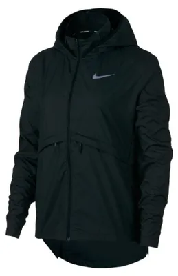 Produktbild von Nike Essential, Windbreaker-Mantel, Weiblich, Erwachsener, Reißverschluss, Nylon, Schwarz