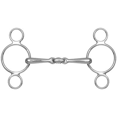 Obrázok produktu pre 3-Ringtrense doppelt gebrochen, massiv, 14,5 cm
