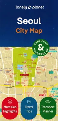 Obrázok produktu pre Lonely Planet Seoul City Map