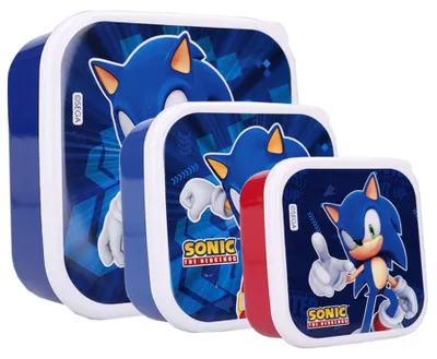 Produktbild von Vadobag Snackbox 3 tlg. Brotboxen Sonic Fresh Bites