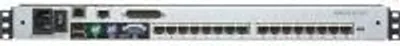 Produktbild von ATEN KL1516Ai, 1600 x 1200 Pixel, Ethernet/LAN, Rack-Einbau, 36 W, 1U, Schwarz