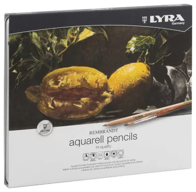 Obrázek produktu pro Lyra Rembrandt Aquarell Sada akvarelových tužek Mix 24 ks