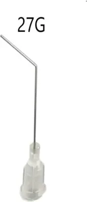 Produktbild von 10 Stück 27 G Industrielle stumpfe Spitze Dosiernadel. Präzision Applikator. Spritze Dispensin