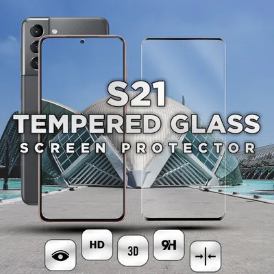 Produktbild von Samsung Galaxy S21 – gehärtetes Glas 9H – 3D-Displayschutz in Superqualität