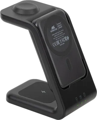 Image de RivaCase Rivacase VA4917 chargeur d'appareils mobiles Casque, Smartphone, Smartwatch Noir USB Chargement sans fil à l'intérieur