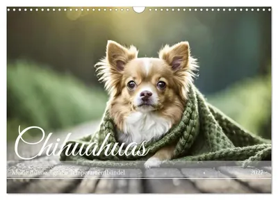 Produktbild von Chihuahuas - Kleine Hunde - große Temperamentbündel (Wandkalender 2027 DIN A3 quer), CALVENDO Monatskalender