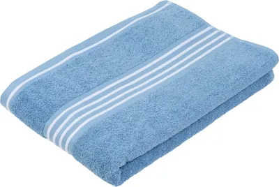 Produktbild von Duschtuch - Blau - 70 x 140 cm - Baumwolle