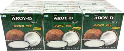 Produktbild von [ 6x 150ml ] AROY-D Kokosmilch Kokosnussmilch Cocosmilch, Coconut Milk