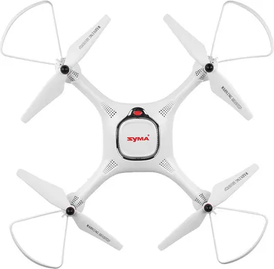 Immagine prodotto di SYMA X25Pro Drone - Posizionamento GPS, decollo/atterraggio con un solo tasto, modalità Headless, altitudine, trasmissione di grafici FPV in tempo reale