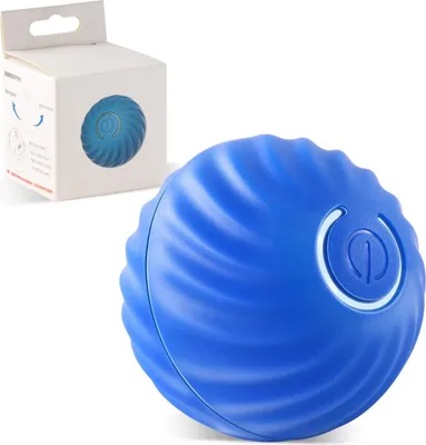 Produktbild von Intelligente Hundespielzeug Ball, Automatisches Schlagendes Hundespielzeug, Hart und Bissfest, Geeignet für Kleine und Mittelgroße Hunde