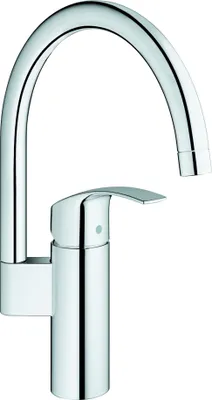 Obrázek produktu pro GROHE Eurosmart, Chrom, Páková rukojeť, Samostarný, 3/8", Typ C, 55°