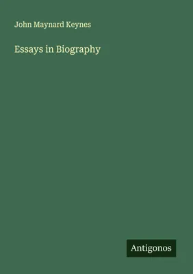 Produktbild von Essays in Biography