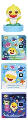 Zdjęcie produktu dla Zestaw "Rodzina Baby Shark" firmy Little Tikes, w opakowaniu PDQ, wielokolorowy, dla dzieci, jeden rozmiar