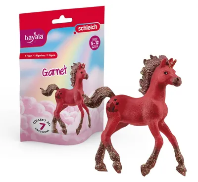 Produktbild von schleich BAYALA 70767, 5 Jahr(e), Collecting unicorn, Unicorn / Pegasus, Unicorns & Fairies, Braun, Rot