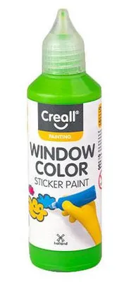 Image de Peinture pour fenêtres Creall Vert clair - 80 ml