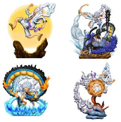 Zdjęcie produktu dla One Piece Petitrama PVC Mini statuetka Logbox Re Birth Gear Fifth Special Set 9 cm (zufällig)