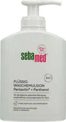 Image de Emulsion lavante liquide Sebamed avec distributeur 200 ml