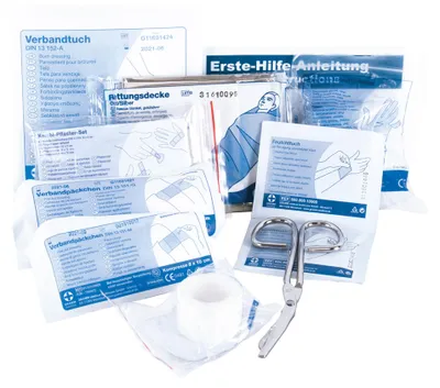 Produktbild von Gramm Medical Nachfüllset für Motorrad-Verbandtasche DIN 13 167:2014