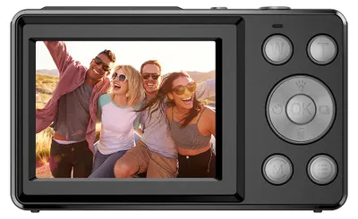 Zdjęcie produktu dla Rollei Compactline Pocket, 5 MP, 8000 x 6000 px, CMOS, 4K Ultra HD, 103 g, Czarny