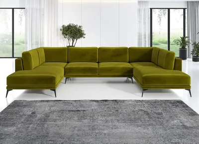 Produktbild von ZORANO U Max Ecksofa, Handarbeit. Möbel vom Hersteller.