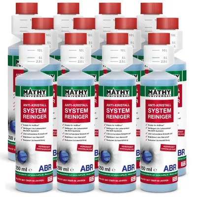 Produktbild von MATHY-ABR Anti-Kristall Systemreiniger 12 x 250 ml - Zusatz für AdBlue® / SCR-Systeme