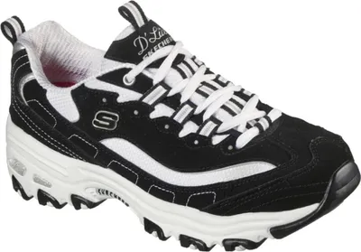Produktbild von Skechers D'Lites - Biggest Fan 11930-BKW, Sneaker, Damen, Schwarz