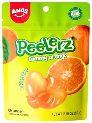 Produktbild von Amos Peelerz Gummy Orange 65g