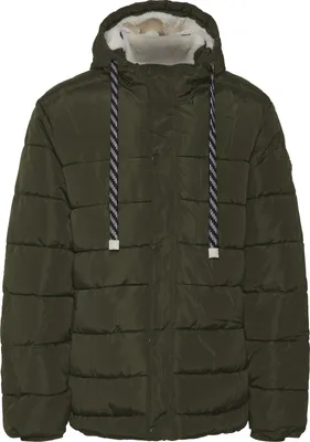 Immagine prodotto di Giacca invernale calda e foderata Puffer Parka trapuntato con cappuccio staccabile