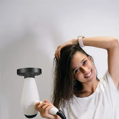 Produktbild von Haardiffusor-Set mit Diffusoraufsatz für Haartrockner, universeller Föhnaufsatz für lockiges Haar, verstellbar und schnell trocknend