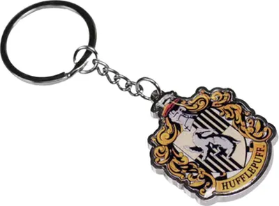 Image de Harry Potter - Porte-clés « Hufflepuff », métal CD343 (taille unique) (or)