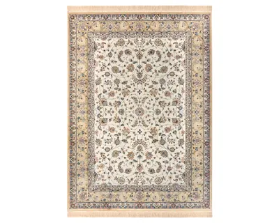 Zdjęcie produktu dla Dywan do salonu 195x300cm tradycyjny, klasyczny kremowo beżowy wzór