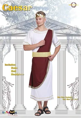 Produktbild von Famanu Kostüm Caesar für Erwachsene - Kaiser von Rom und griechischer Gott