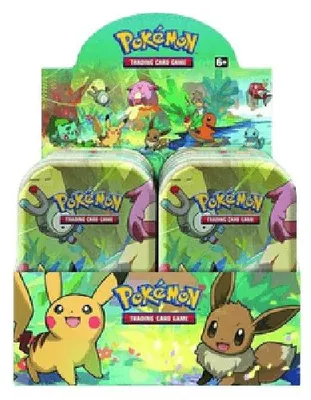 Produktbild von Pokemon Kanto Friends Mini Tin Display