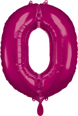 Produktbild von Amscan 9907275, Spielzeugballon, Folie, Pink, Anzahl, 33 cm, 5 Stück(e)
