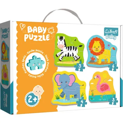 Image de Trefl 36073 puzzle Puzzle 6 pièces Animaux