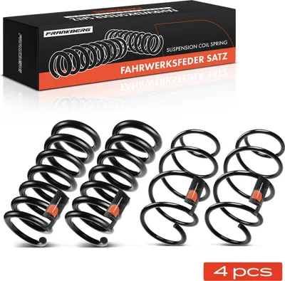 Immagine prodotto di Frankberg 4x molle sospensione anteriore posteriore per Mercedes-Benz Classe C S204 2007-2014