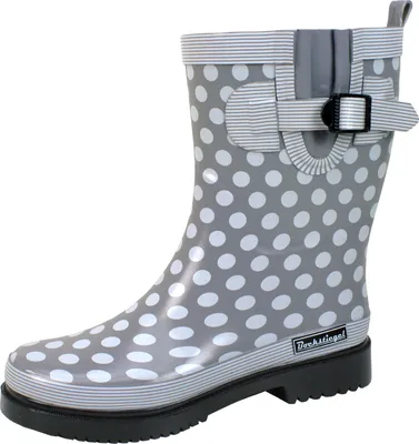 Produktbild von Bockstiegel Damen Gummistiefel Regenstiefel Dorin-K, Farbe:Grau, Schuhgröße:EUR 41, Artikel:-5051 grau / multi